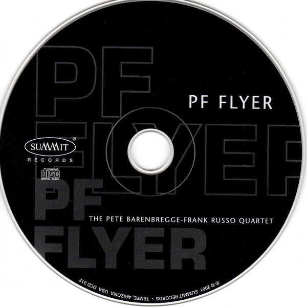 The Pete Barenbregge-Frank Russo Quartet : PF Flyer (CD, Album)
