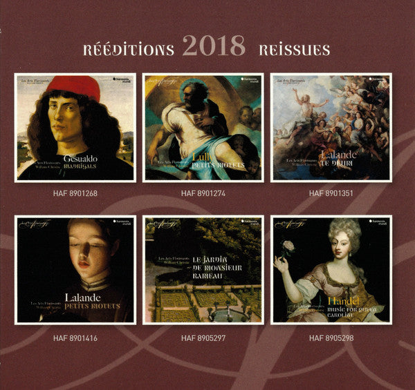 Louis-Nicolas Clérambault – Les Arts Florissants, William Christie : Cantates (CD, Album, RE)