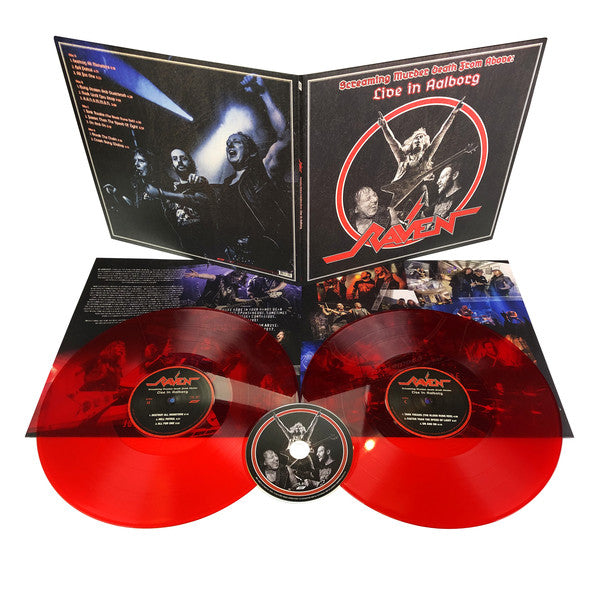 Raven (6) : Screaming Murder Death From Above: Live In Aalborg (2xLP, Album, Red + CD, Album)