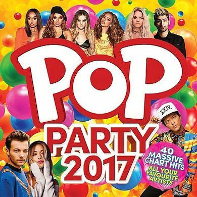 Various : Pop Party 2017 (2xCD, Comp)
