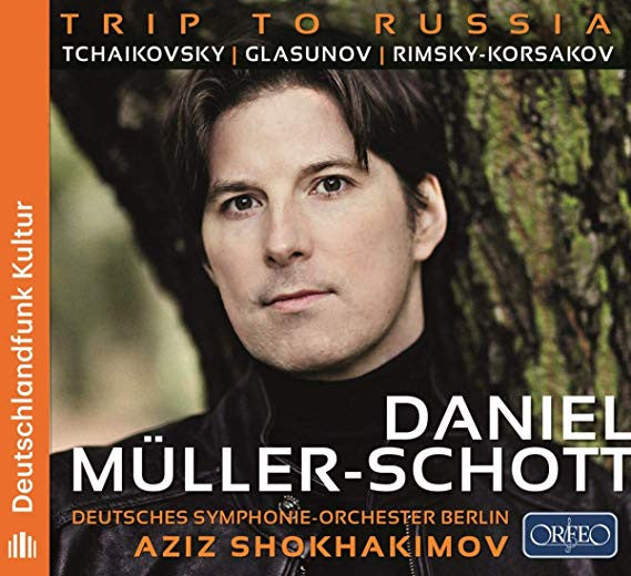 Pyotr Ilyich Tchaikovsky, Alexander Glazunov, Nikolai Rimsky-Korsakov, Daniel Müller-Schott, Aziz Shokhakimov, Deutsches Symphonie-Orchester Berlin : Trip To Russia (CD, Album)