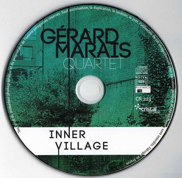 Gérard Marais Quartet : Inner Village (CD, Album)