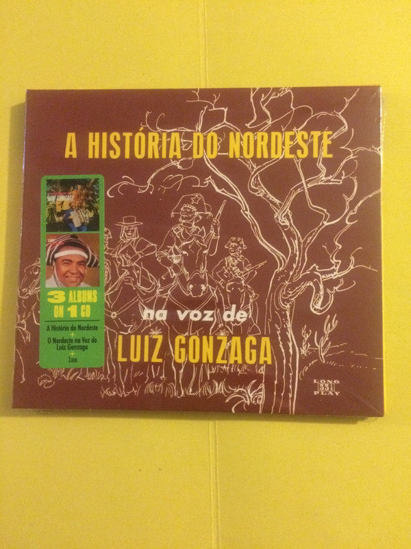 Luiz Gonzaga : A Historia Do Nordeste + O Nordeste Na Voz De Luiz Gonzaga + Lua (CD, Comp, S/Edition)
