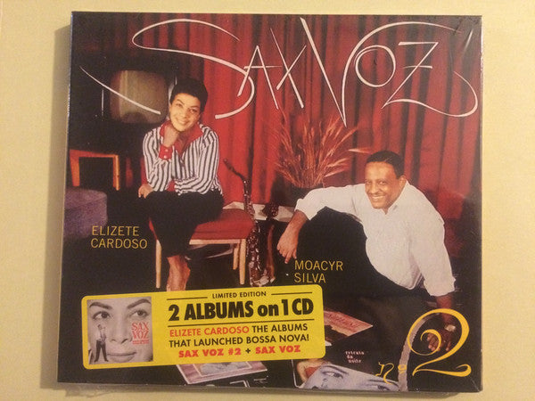 Elizeth Cardoso, Moacyr Silva : Sax Voz #2 + Sax Voz (CD, Comp, Ltd)