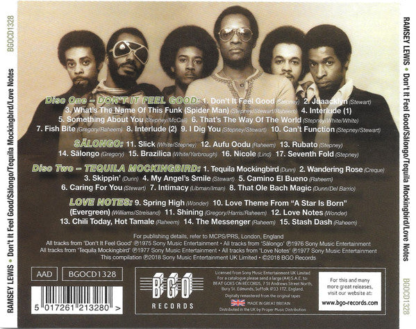 Ramsey Lewis : Don't It Feel Good / Salonga / Tequila Mockingbird / Love Notes (2xCD, Comp, RM)