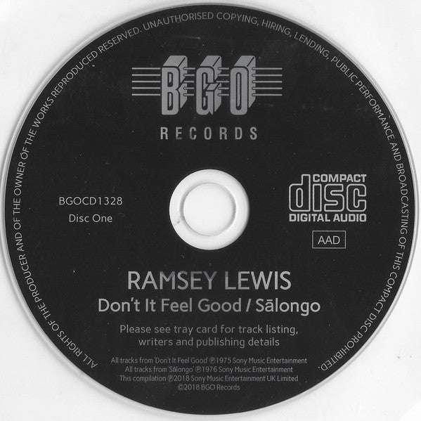 Ramsey Lewis : Don't It Feel Good / Salonga / Tequila Mockingbird / Love Notes (2xCD, Comp, RM)