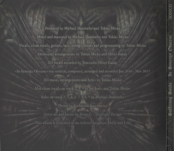 Suffering Souls : In Synergy Obscene (CD, Album)