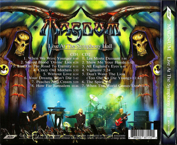 Magnum (3) : Live At The Symphony Hall (2xCD, Album, Dig)