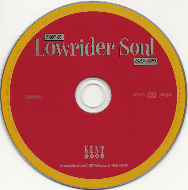 Various : This Is Lowrider Soul 1962-1970 (CD, Comp)