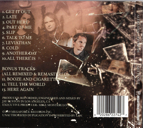 Altitudes & Attitude : Get It Out (CD, Album)