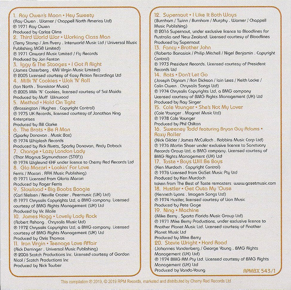 Various : All The Young Droogs (3xCD, Comp)