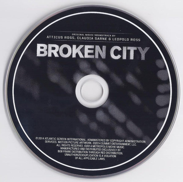 Atticus Ross, Claudia Sarne & Leopold Ross : Broken City (Original Movie Soundtrack) (CD, Album)