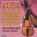 Johann Sebastian Bach J.S. Bach David Oistrach With Igor Oistrach : Violin Concertos (CD, Album, Comp, RM)