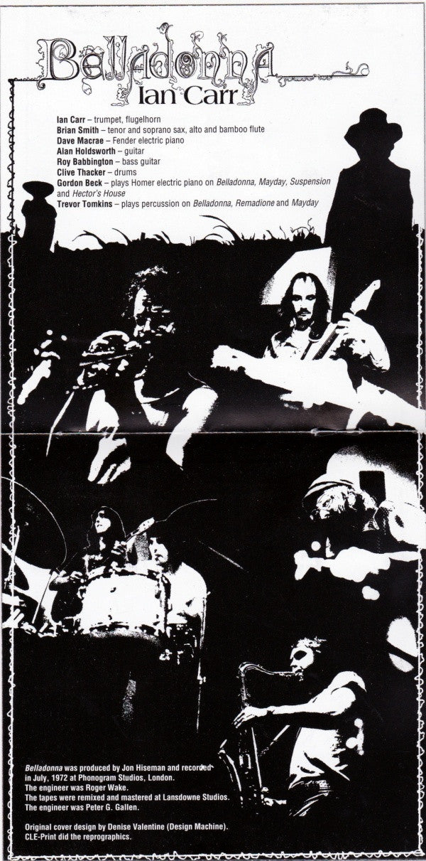 Ian Carr With Nucleus (3) : Solar Plexus / Belladonna (CD, Album, RE + CD, Album, RE + Comp, RE, RM, Lyn)