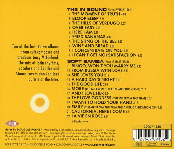 Gary McFarland : The In Sound & Soft Samba (CD, Comp)