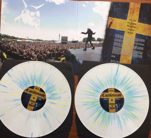Candlemass : Ashes To Ashes - Live (2xLP, RE, Whi)