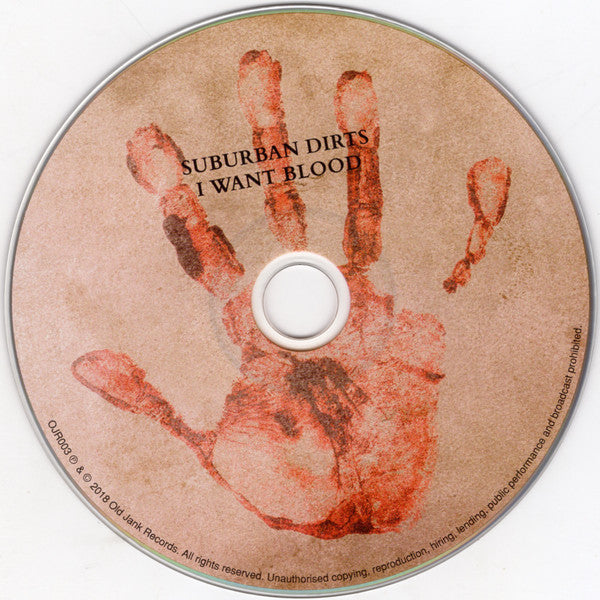 Suburban Dirts : I Want Blood (CD, Album)