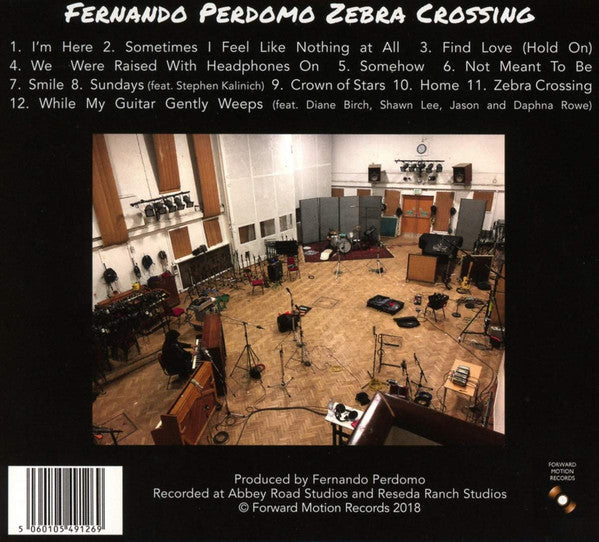 Fernando Perdomo : Zebra Crossing (CD, Album, Dig)