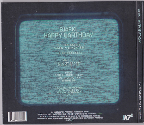 Bjarki : Happy Earthday (CD, Album)