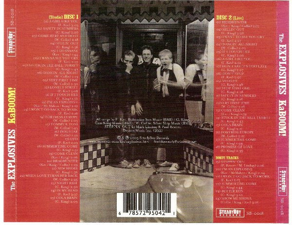 The Explosives : KaBOOM!  (2xCD, Album, Comp, Mono)