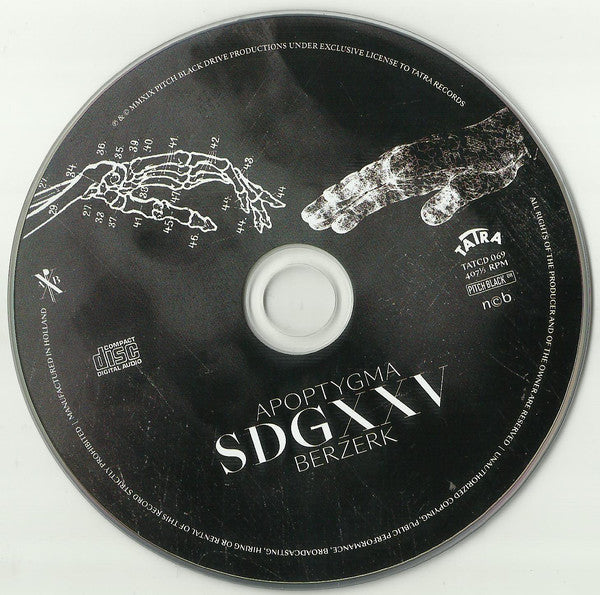 Apoptygma Berzerk : SDGXXV (CD, Album)