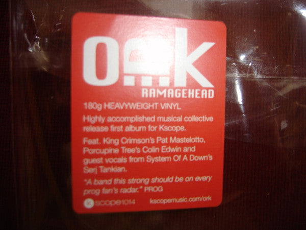 O.R.k. : Ramagehead (LP, Album, 180)