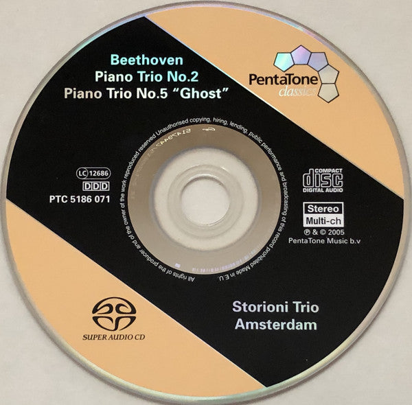 Ludwig van Beethoven, Storioni Trio : Piano Trio No. 2 / Piano Trio No. 5  (SACD, Hybrid, Multichannel)