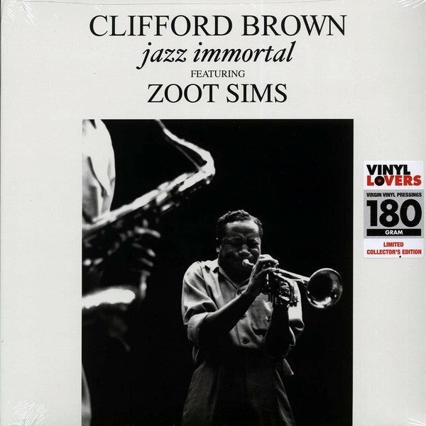 Clifford Brown Featuring Zoot Sims : Jazz Immortal (LP, Album, Ltd, RE, 180)