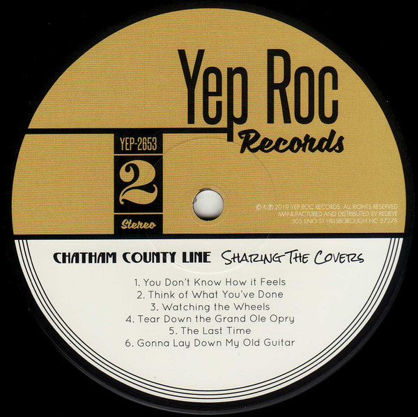 Chatham County Line : Sharing The Covers (LP, Album)