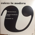 Various : Voices In Modern (CD)