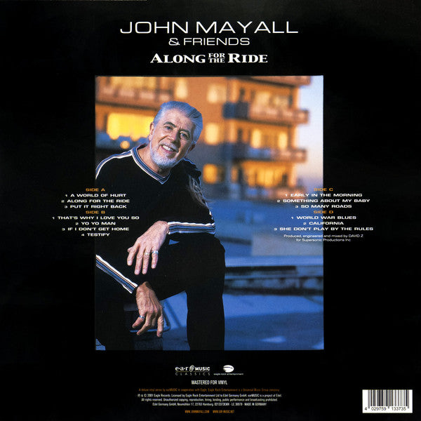 John Mayall & Friends : Along For The Ride (2xLP, Album, Ltd, RE)