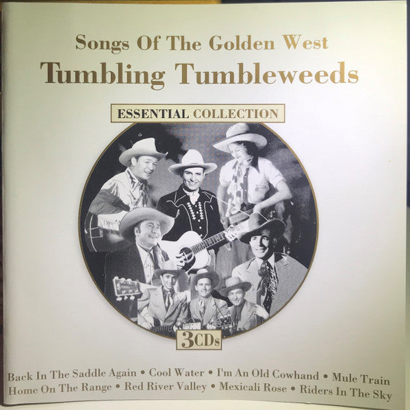 Various : Songs Of The Golden West (3xCD, Comp)