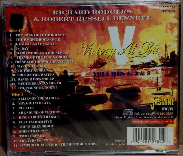 Richard Rodgers : Victory At Sea - Volumes 1, 2 & 3 (2xCD, RE)