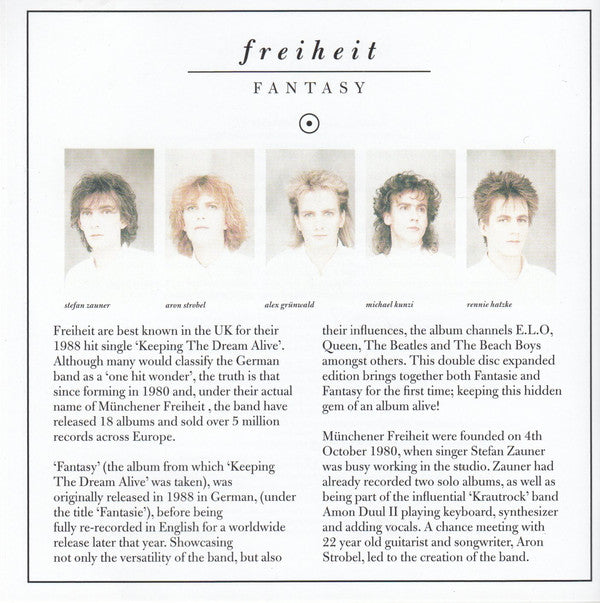 Münchener Freiheit : Fantasy (2xCD, Album, RE, Exp)