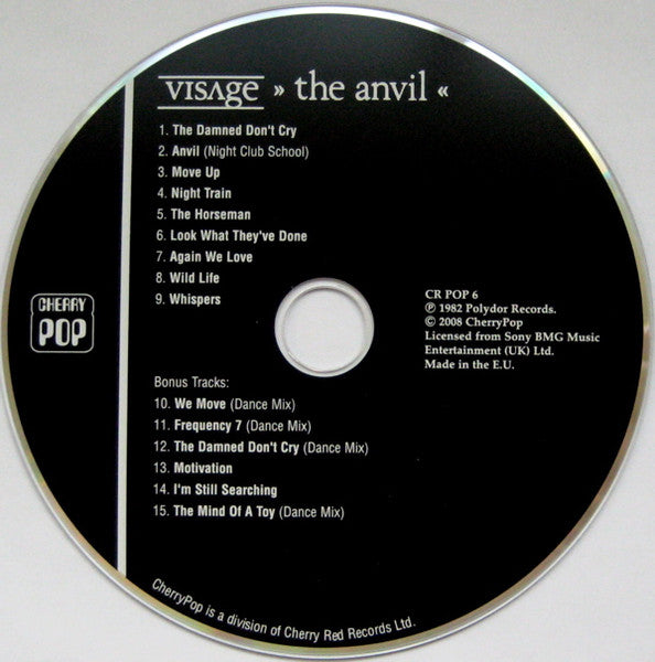 Visage : The Anvil (CD, Album, RE)