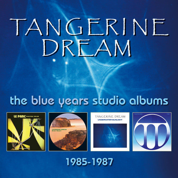 Tangerine Dream : The Blue Years Studio Albums 1985-1987 (CD, Album, RE, RM + CD, Album, RE, RM + CD, Album,)