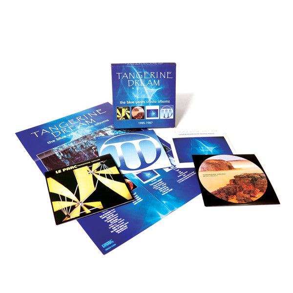 Tangerine Dream : The Blue Years Studio Albums 1985-1987 (CD, Album, RE, RM + CD, Album, RE, RM + CD, Album,)