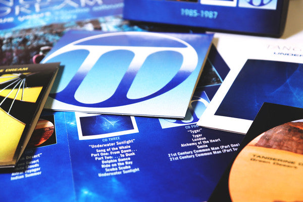 Tangerine Dream : The Blue Years Studio Albums 1985-1987 (CD, Album, RE, RM + CD, Album, RE, RM + CD, Album,)