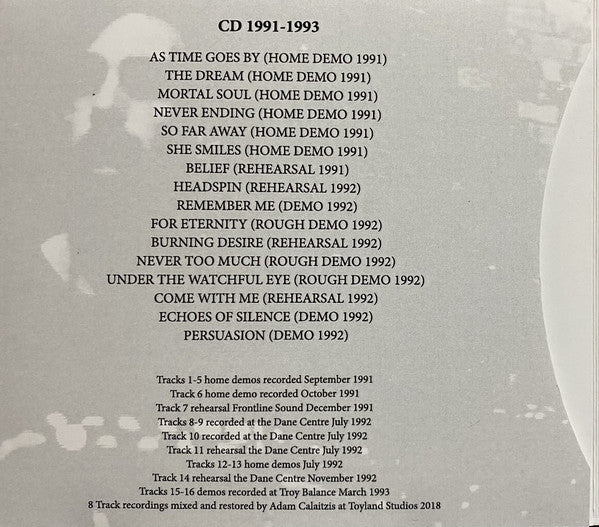 Ikon (4) : Sketches & Blurred Visions (Demos And Sessions 1991-1993) (CD, Comp + DVD-V)