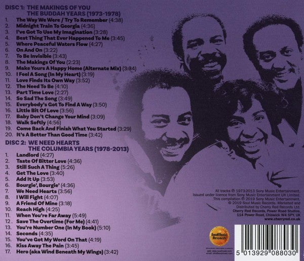 Gladys Knight And The Pips : On And On (The Buddah/Columbia Anthology) (2xCD, Comp, RM)