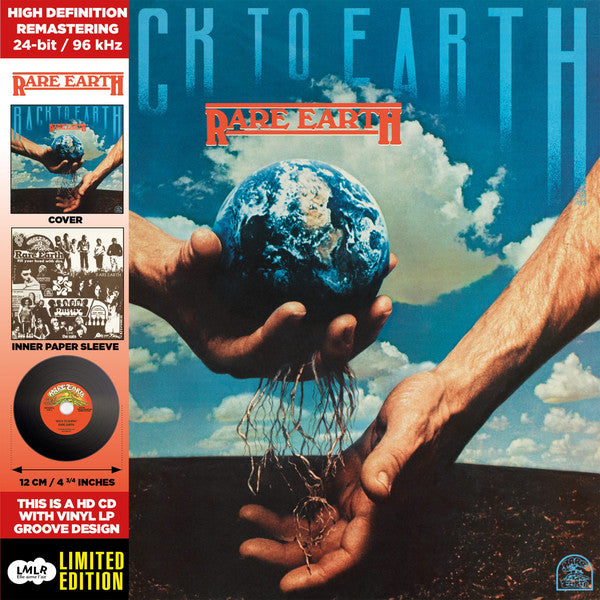 Rare Earth : Back To Earth (CD, Album, Ltd, RM, Pap)