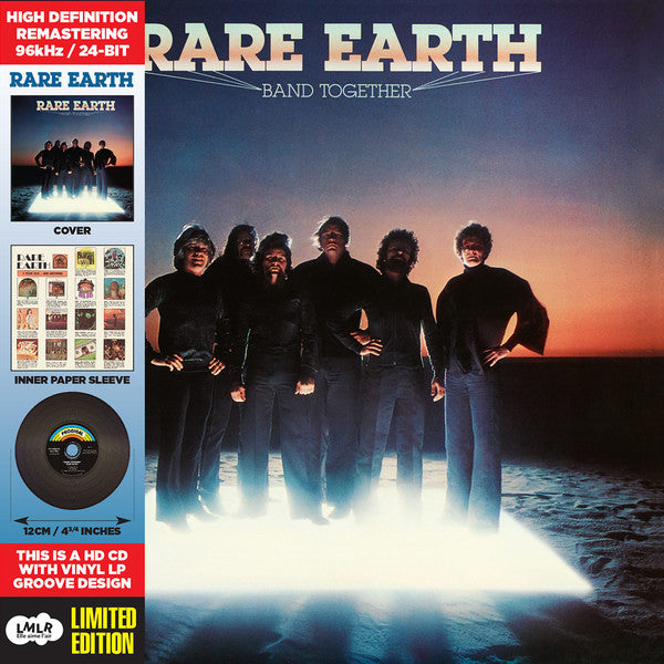 Rare Earth : Band Together (CD, Album, Ltd, RE, RM, Pap)