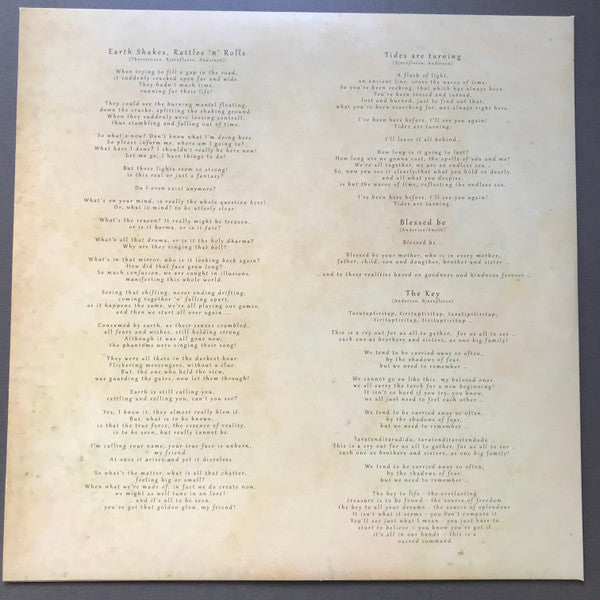 Swifan Eolh & The Mudra Choir : The Key (LP, Album, Ltd, Blu)