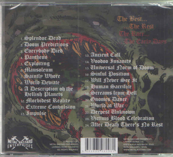 Toxodeth : The Best, The Rest, The Rare (CD, Album, Comp)