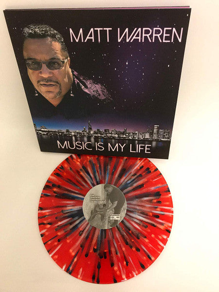 Matt Warren : Music Is My Life (LP, Album, Red)