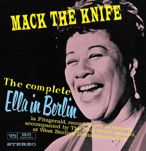 Ella Fitzgerald : Mack The Knife - Ella In Berlin (LP, Album, RE)
