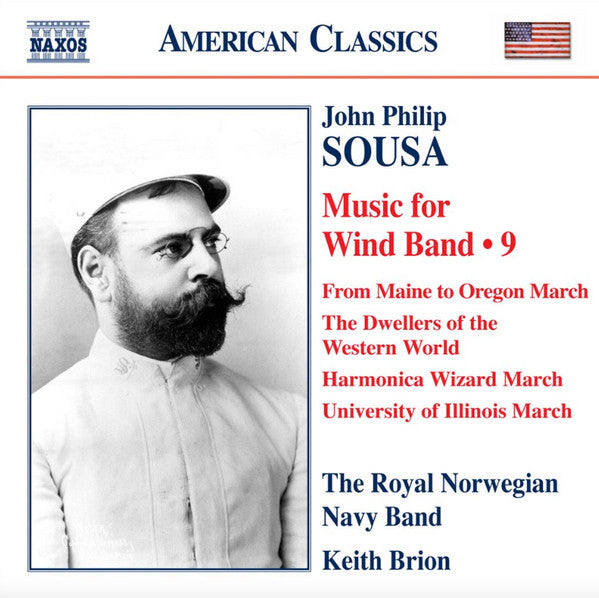 John Philip Sousa, Kongelige Norske Marines Musikkorps, Keith Brion : Music For Wind Band • 9 (CD, Album)