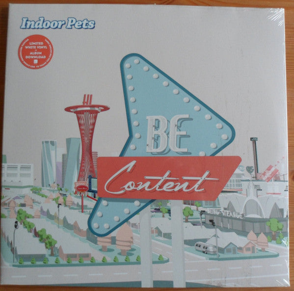 Indoor Pets : Be Content (LP, Ltd, Whi)