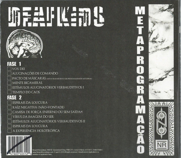 Deaf Kids : Metaprogramação (CD, Album)