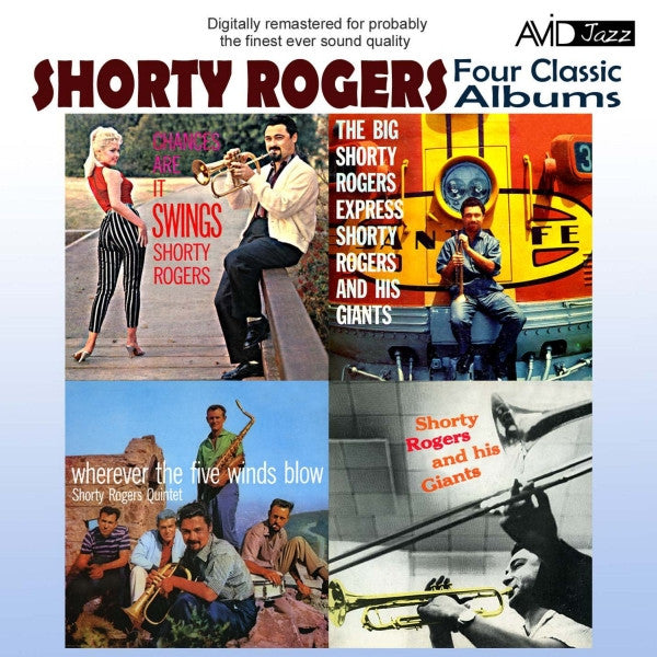 Shorty Rogers : Four Classic Albums (2xCD, Comp)
